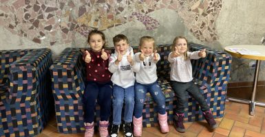 Herz für ukrainische Kinder