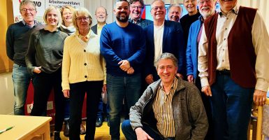 Vorbereitungen auf 100 Jahre AWO Schwäbisch Hall